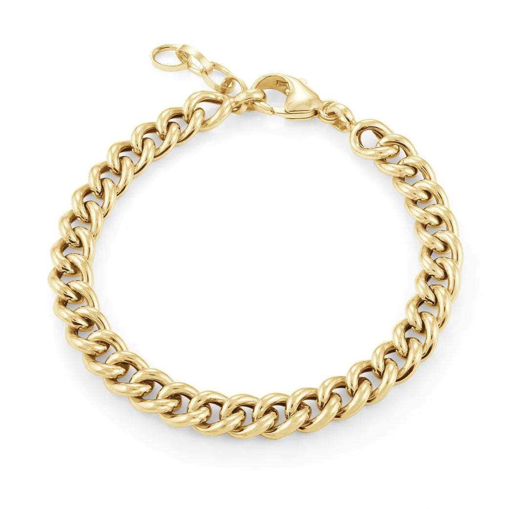 Miss Mimi Cuban Link Bracelet | Sterling Silver | ORLY Jewellers