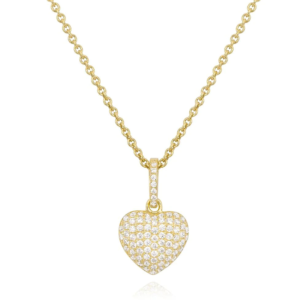 Miss Mimi Medium Bombee Heart Necklace | ORLY Jewellers | Sterling Silver