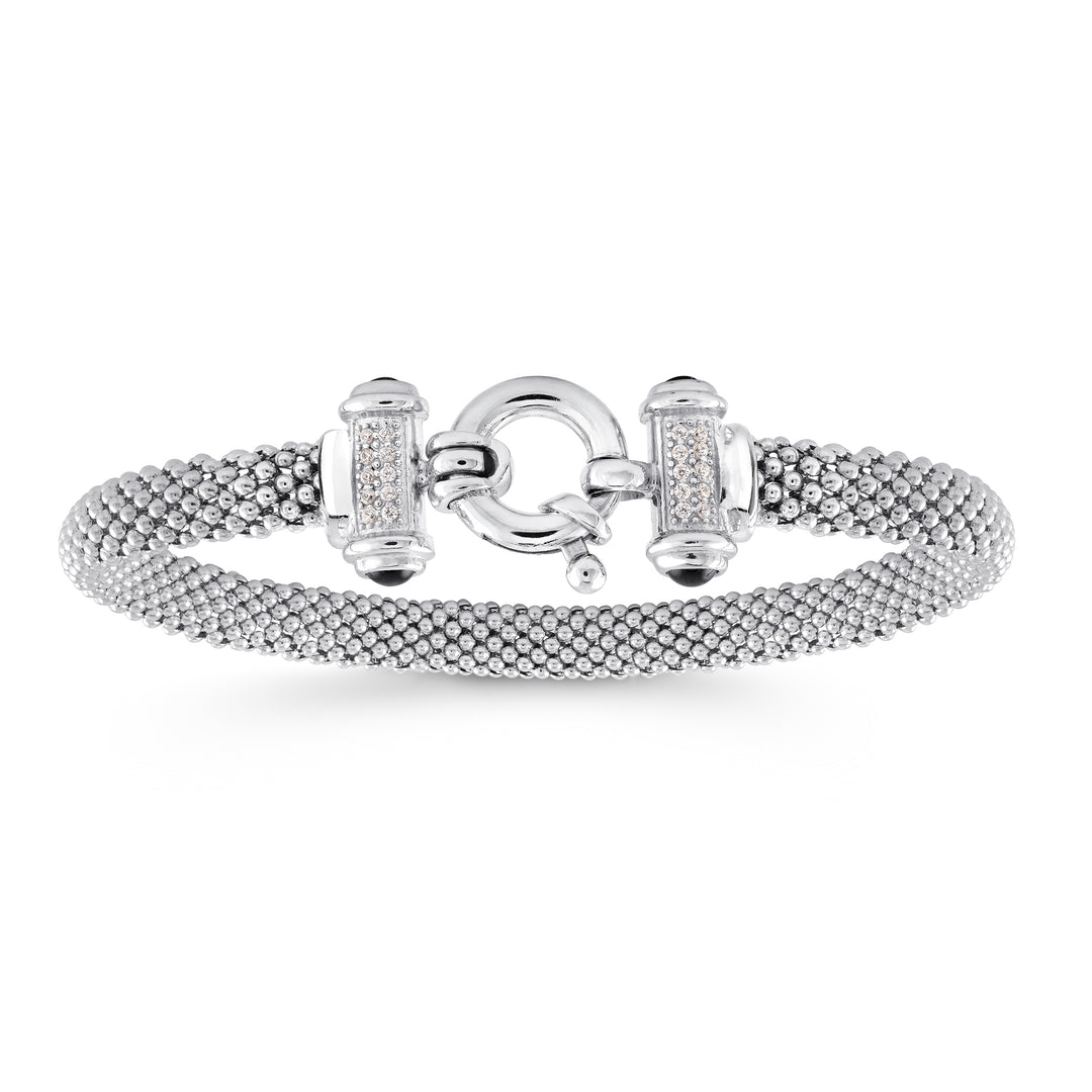 Miss Mimi Timeless Mesh Bracelet | Sterling Silver | ORLY Jewellers
