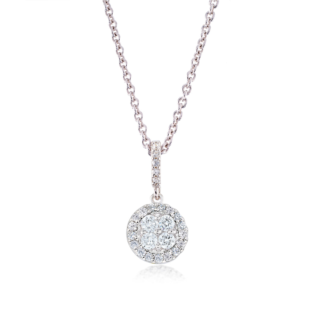 Miss Mimi CZ Round Shape Necklace | Sterling Silver | ORLY Jewellers