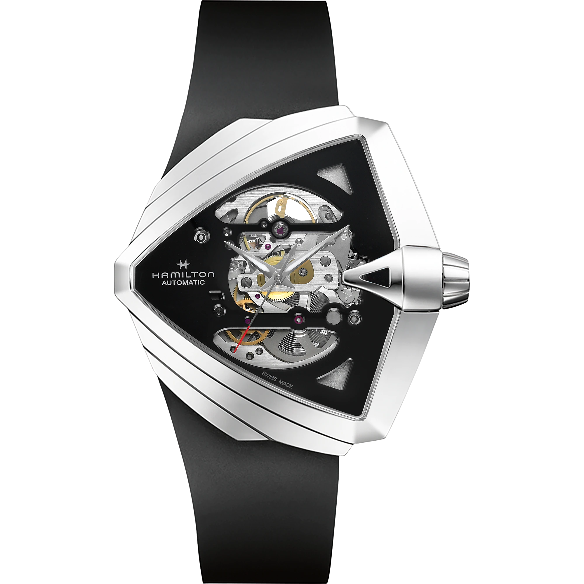 Hamilton Ventura XXL Skeleton Auto 46mm x 46mm | H24625330 | ORLY