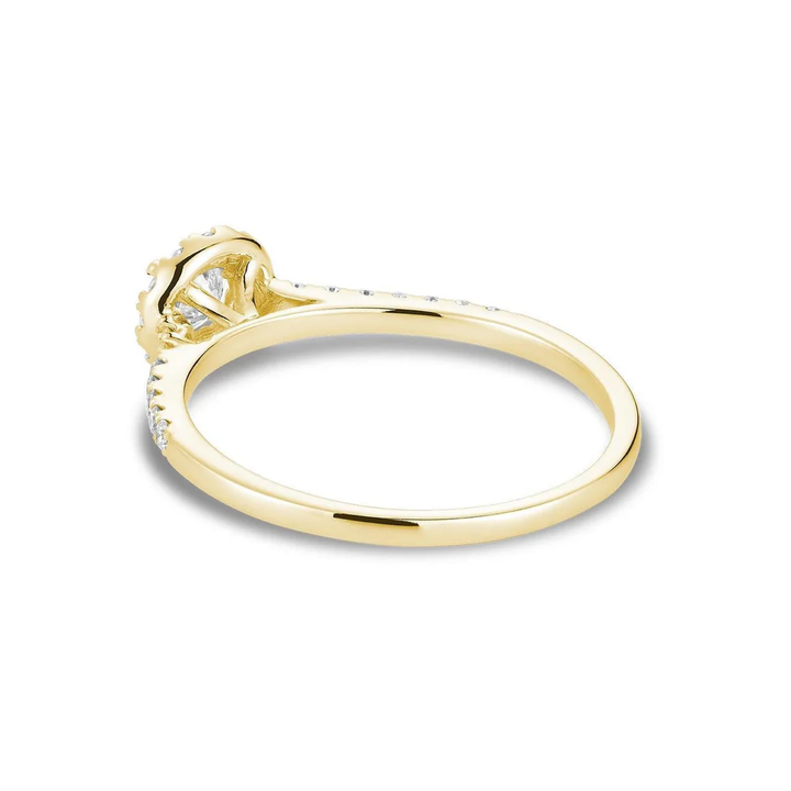 Round Diamond Halo Ring
