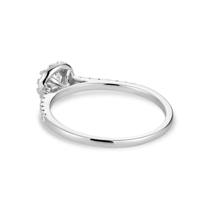 Round Diamond Halo Ring