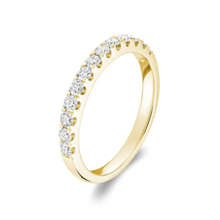 BAGUE DIAMANT SEMI-ÉTERNITÉ