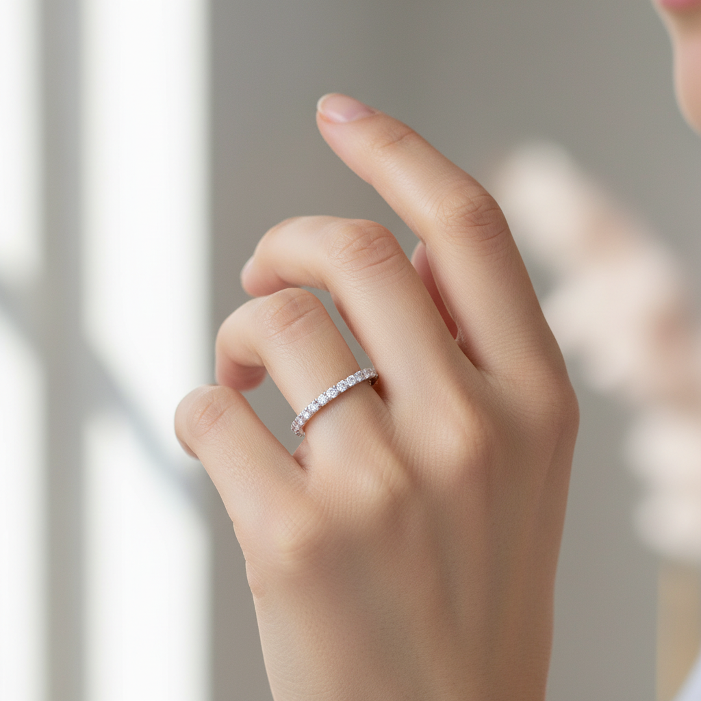 Miss Mimi Eternity Zirconia Ring