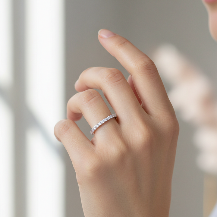 Miss Mimi Eternity Zirconia Ring
