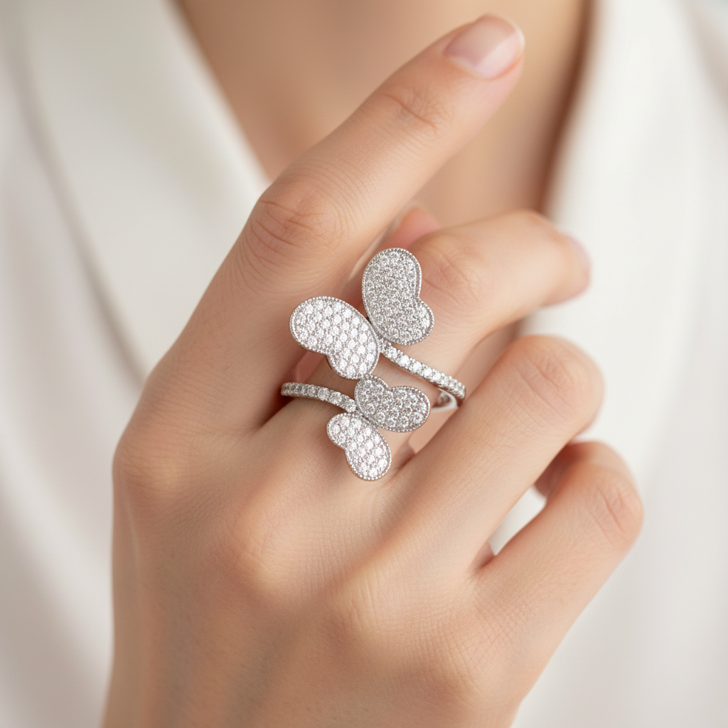 Bague Miss Mimi Double Papillon
