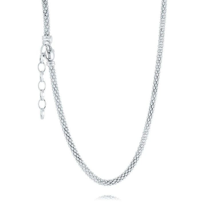 Miss Mimi Classic Mesh Necklace | Sterling Silver | ORLY Jewellers