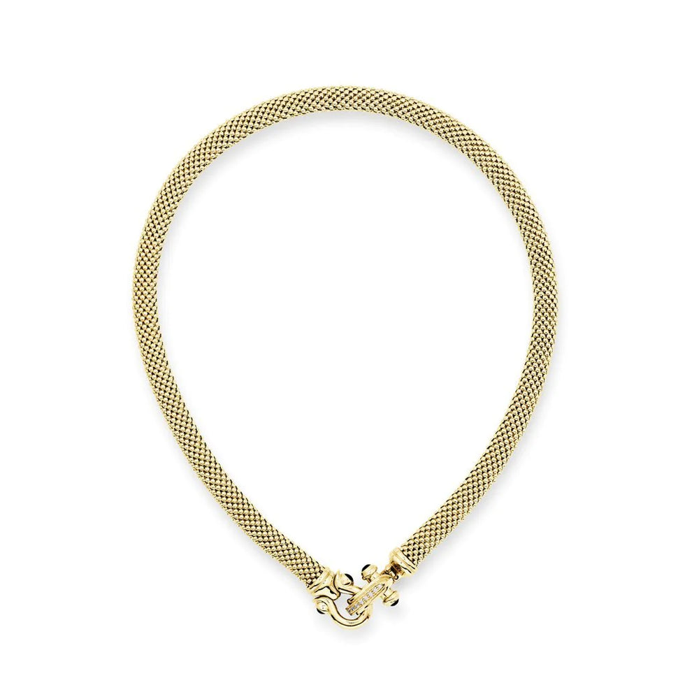 Miss Mimi Timeless Mesh Equestrian Necklace | ORLY Jewellers