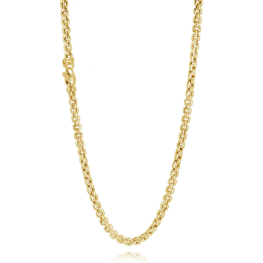 Miss Mimi Rounded Cube Link Necklace |Sterling Silver| ORLY Jewellers
