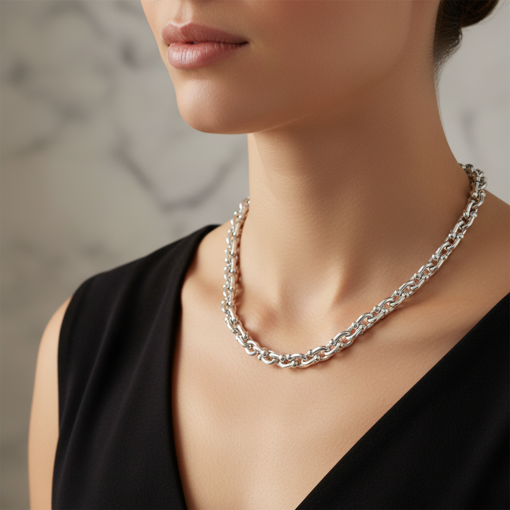 Miss Mimi Marine Link Necklace