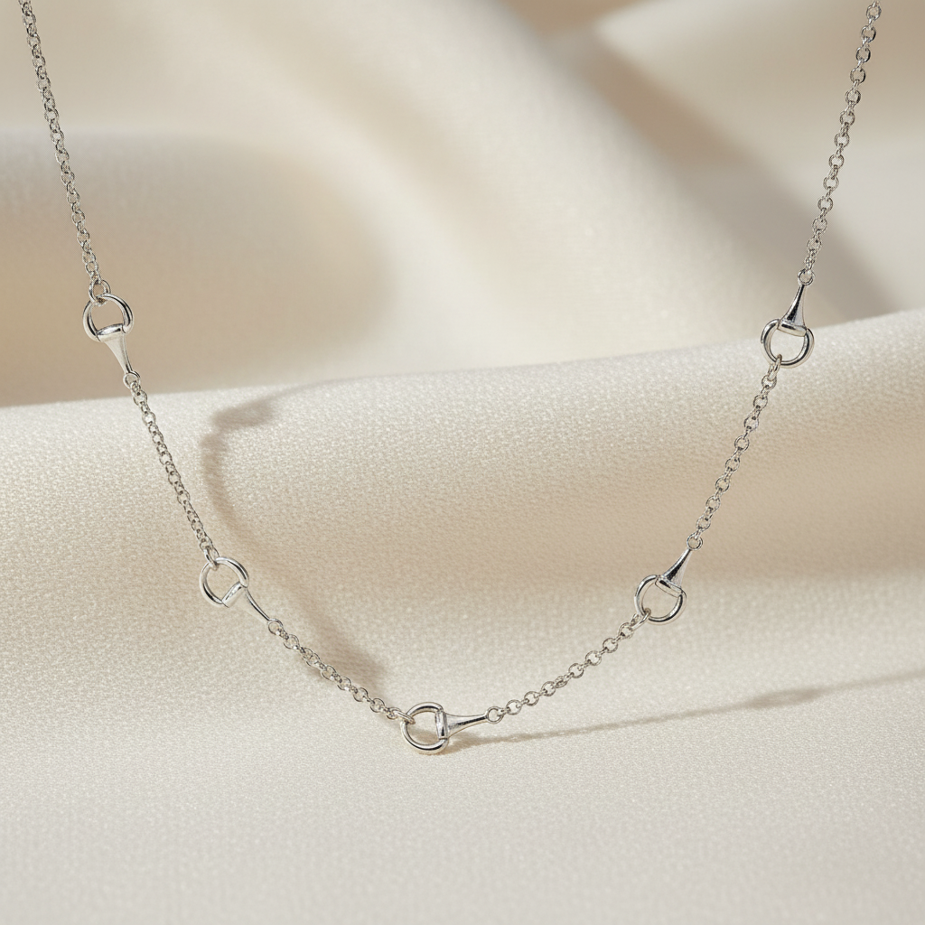 Miss Mimi Equestrian Link Necklace