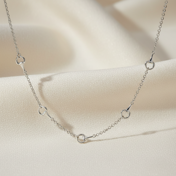 Miss Mimi Equestrian Link Necklace