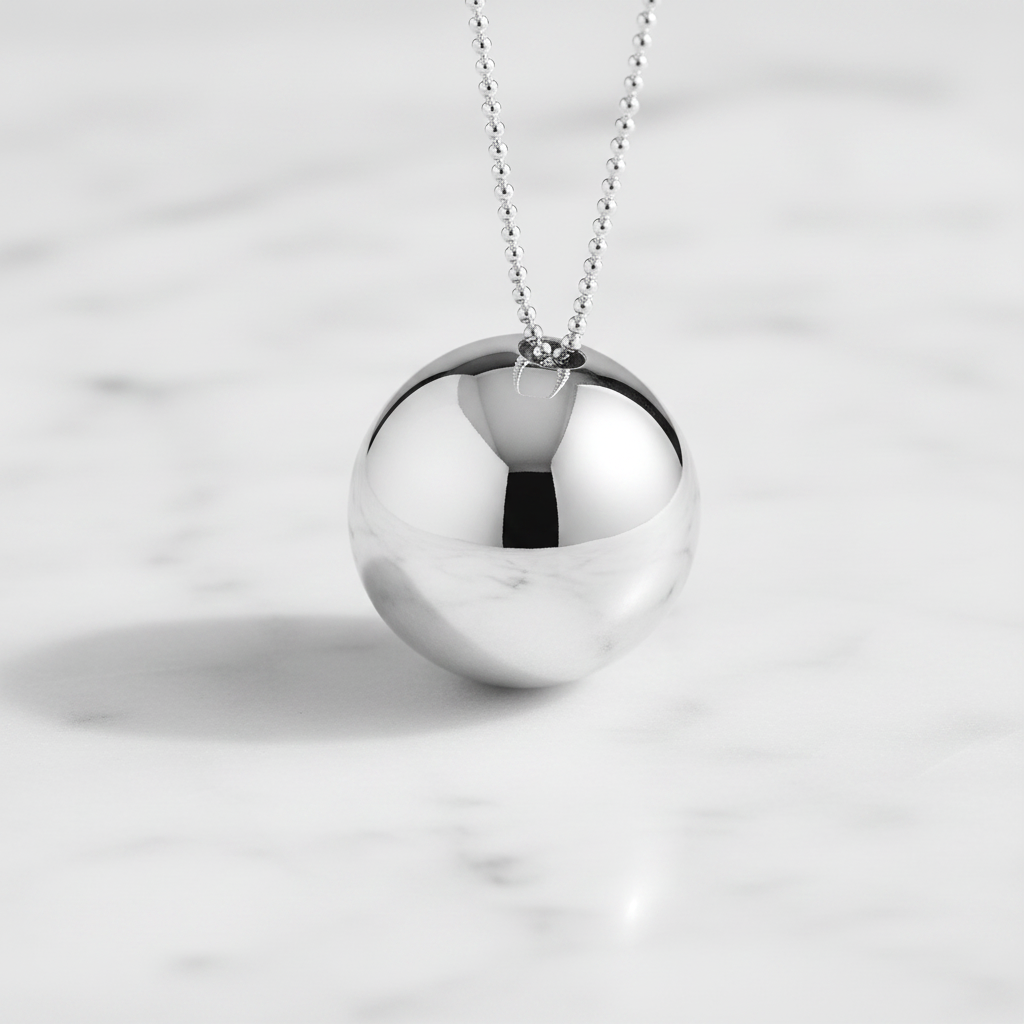 Miss Mimi Bold Button Necklace