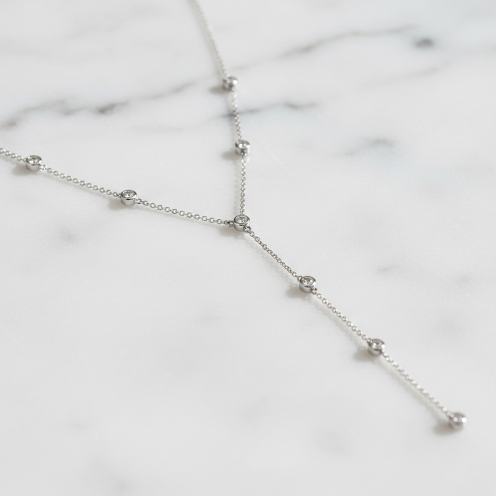 Miss Mimi Diamond by the Yard Lariat Necklace
