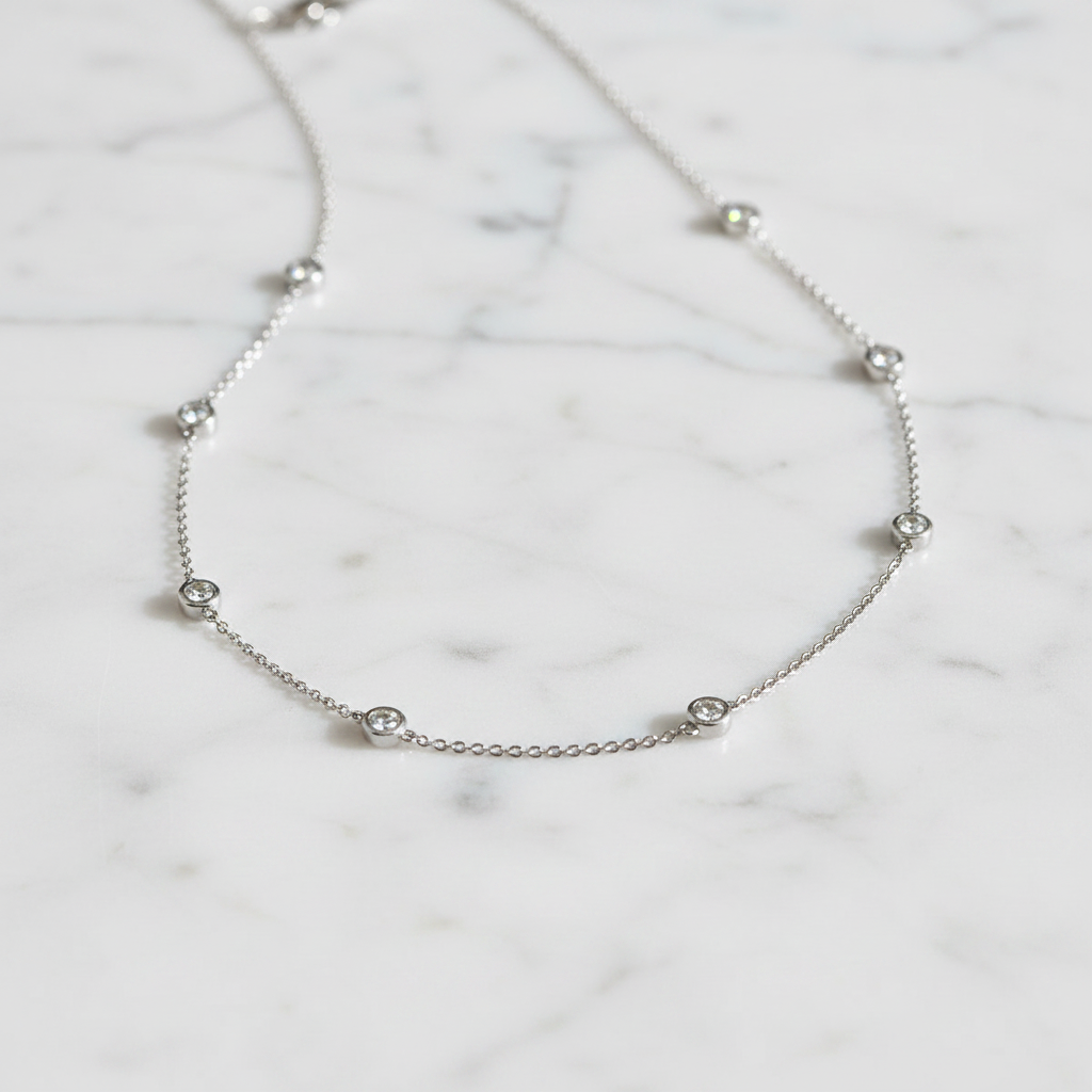 Miss Mimi Diamond by the Yard Necklace
