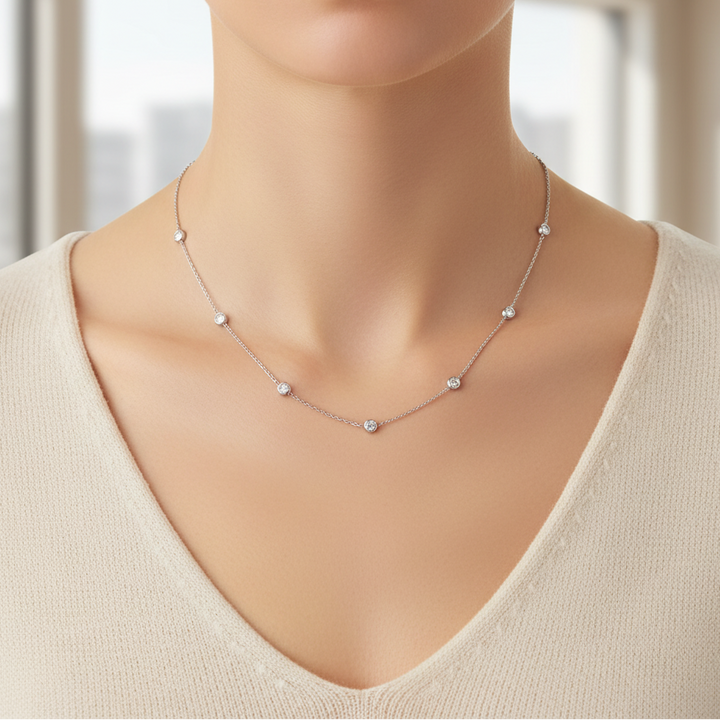 Miss Mimi Diamond by the Yard Necklace