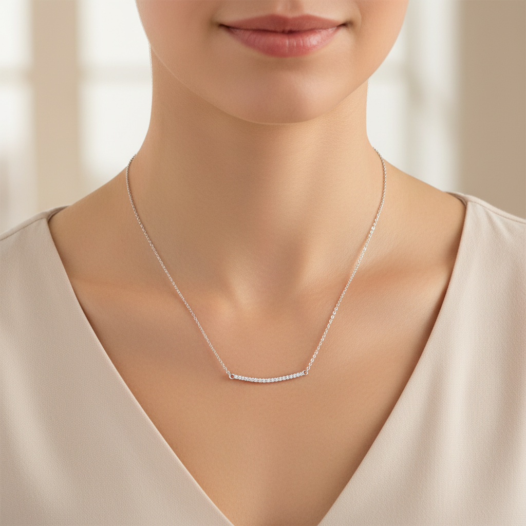 Miss Mimi Bar Necklace