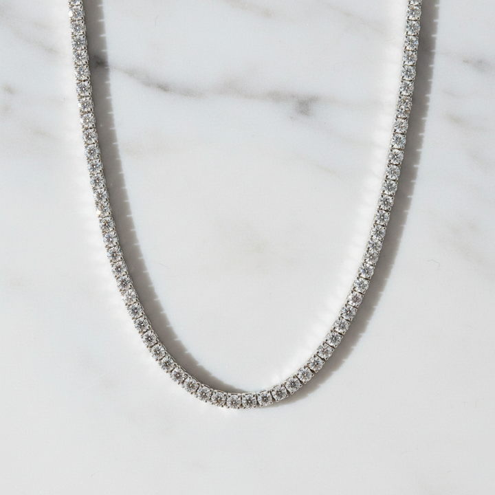 Miss Mimi 3mm Tennis Necklace