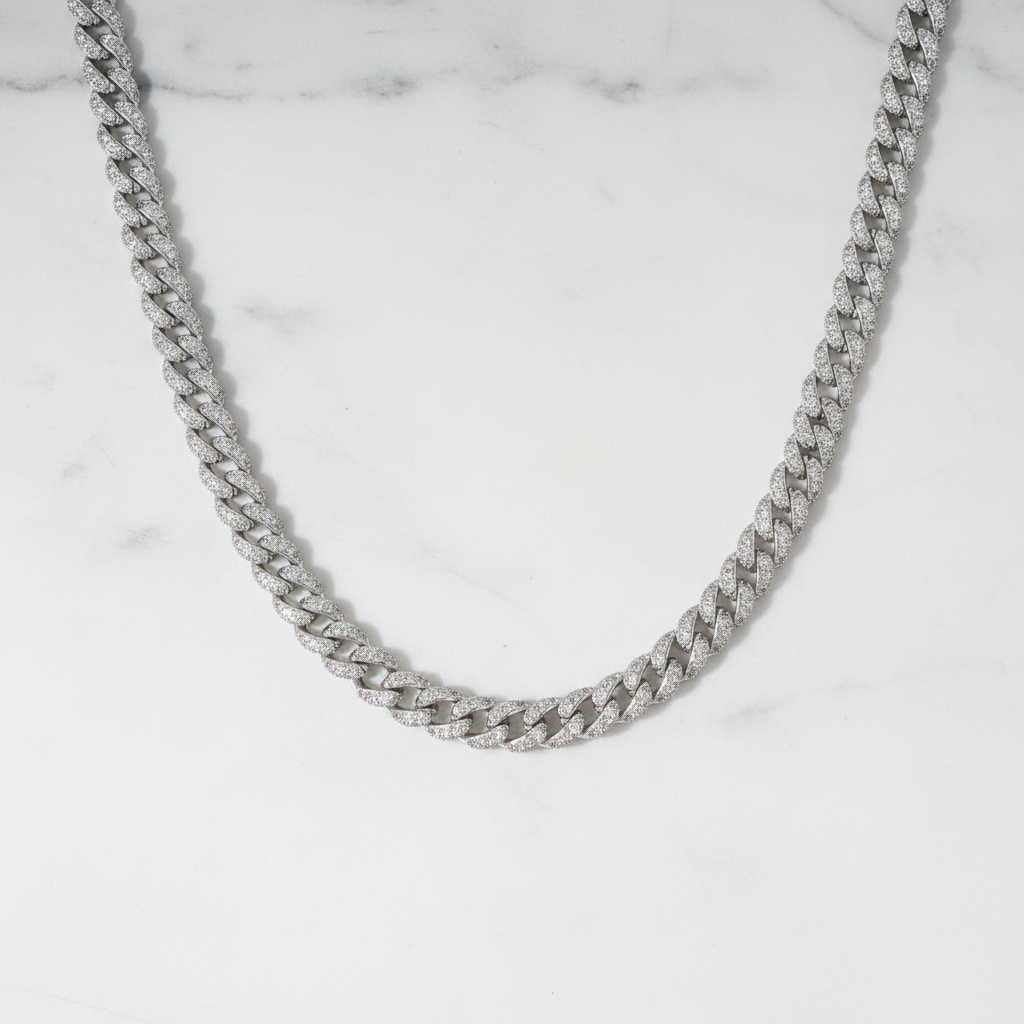 Miss Mimi Fancy Cuban Link Necklace