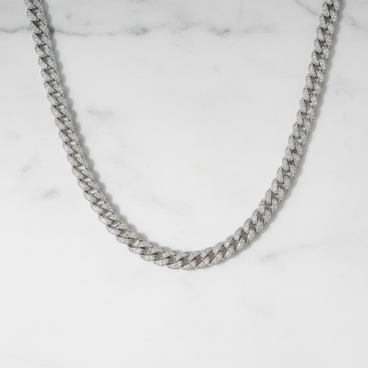Miss Mimi Fancy Cuban Link Necklace