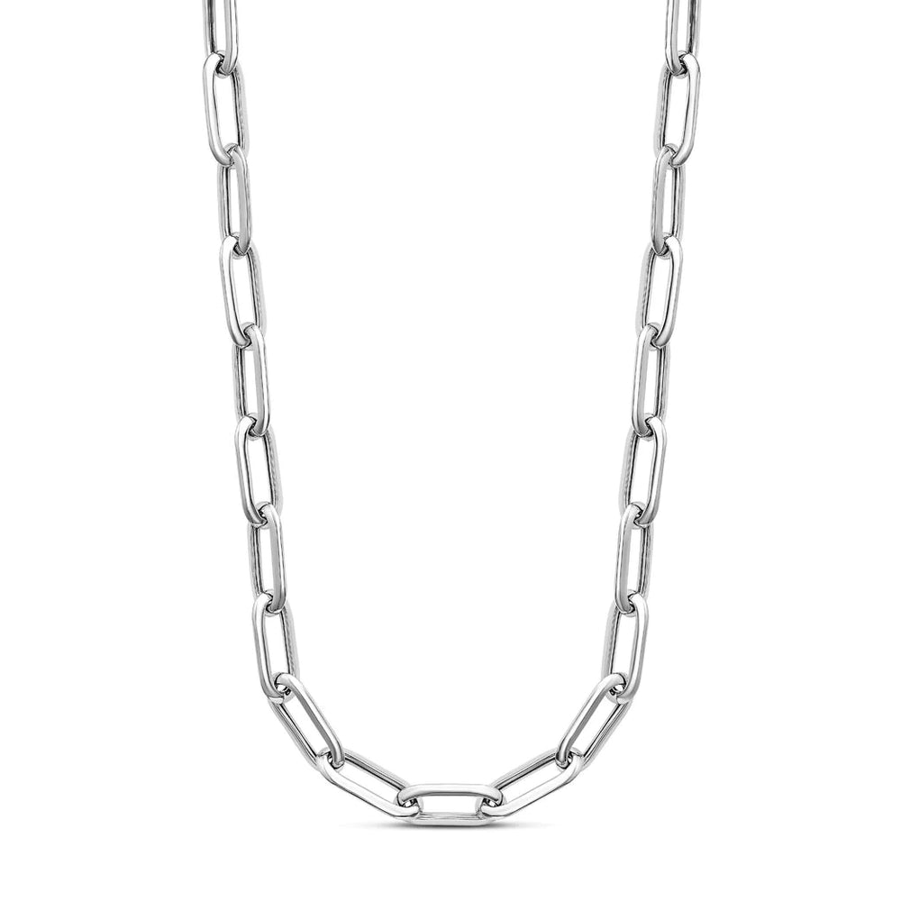 Miss Mimi Paper Clip Tube Necklace | Sterling Silver | ORLY Jewellers