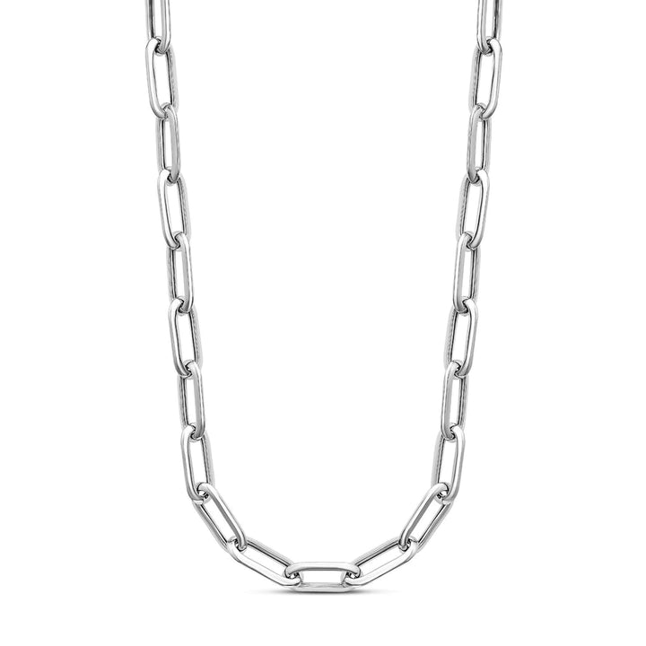 Miss Mimi Paper Clip Tube Necklace | Sterling Silver | ORLY Jewellers