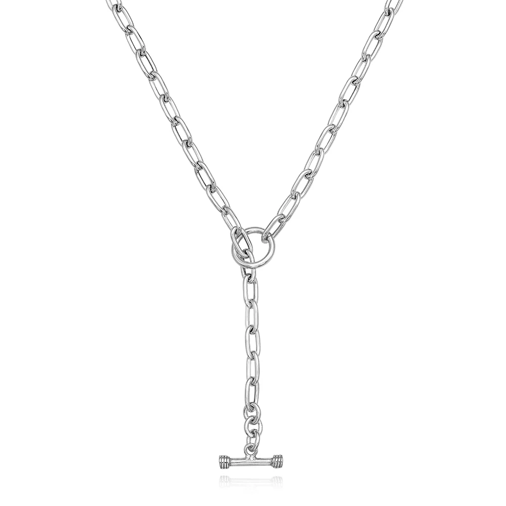 Collier Miss Mimi T Bar Tube Paperclip