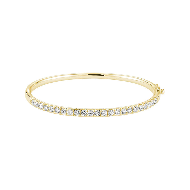 Classic Bangle Semi Eternity Lab Grown Diamond Bracelet