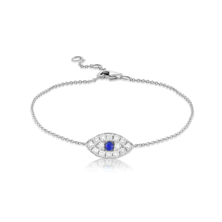 Miss Mimi Evil Eye Bracelet | Sterling Silver | ORLY Jewellers