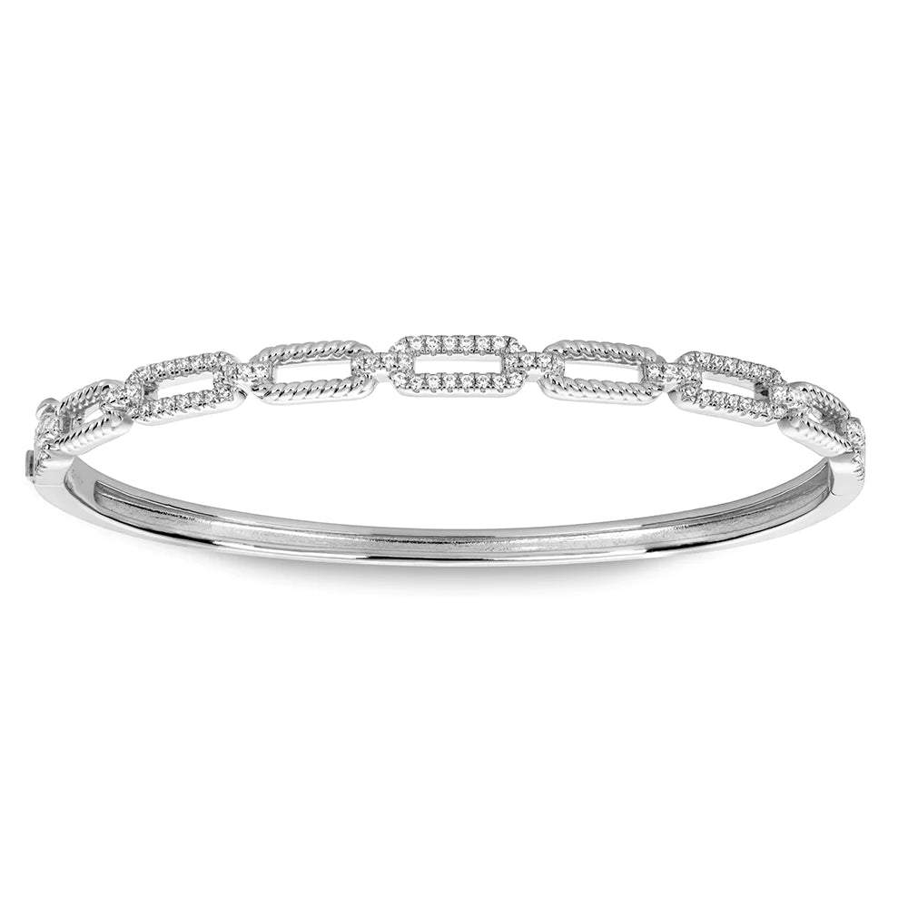Miss Mimi Link Bangle | Sterling Silver | ORLY Jewellers