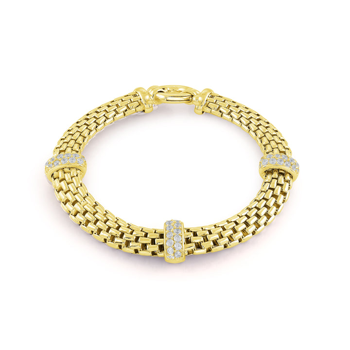 Miss Mimi Flexible Mesh Bracelet | Sterling Silver | ORLY Jewellers