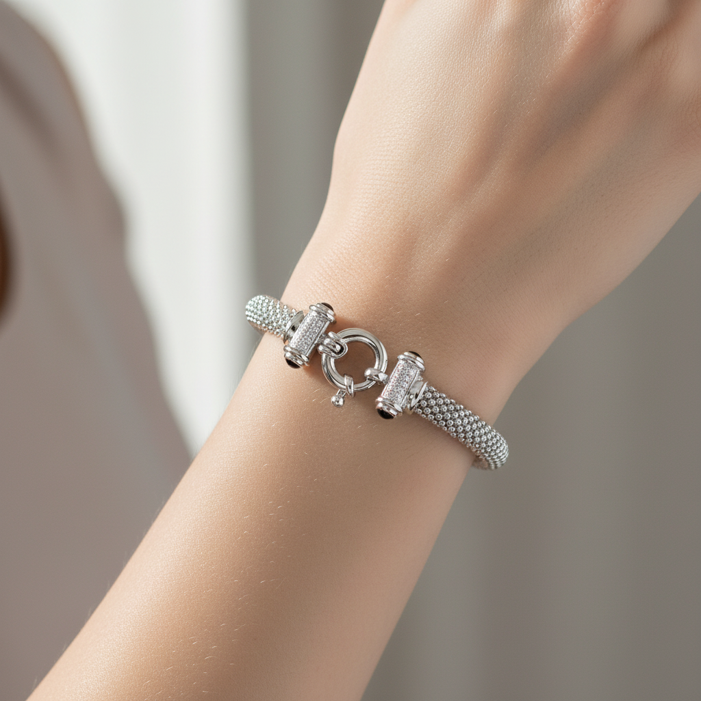 Miss Mimi Timeless Mesh Bracelet