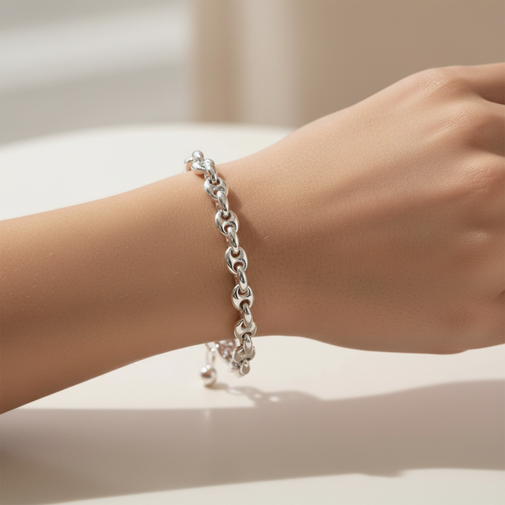 Miss Mimi Classic Coffee Bean Bracelet