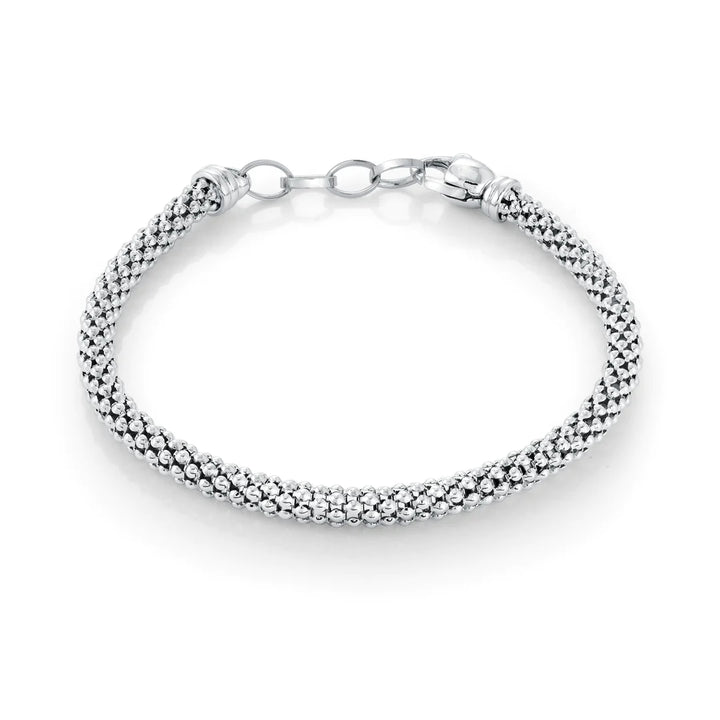 Miss Mimi Classic Mesh Bracelet | Sterling Silver | ORLY Jewellers