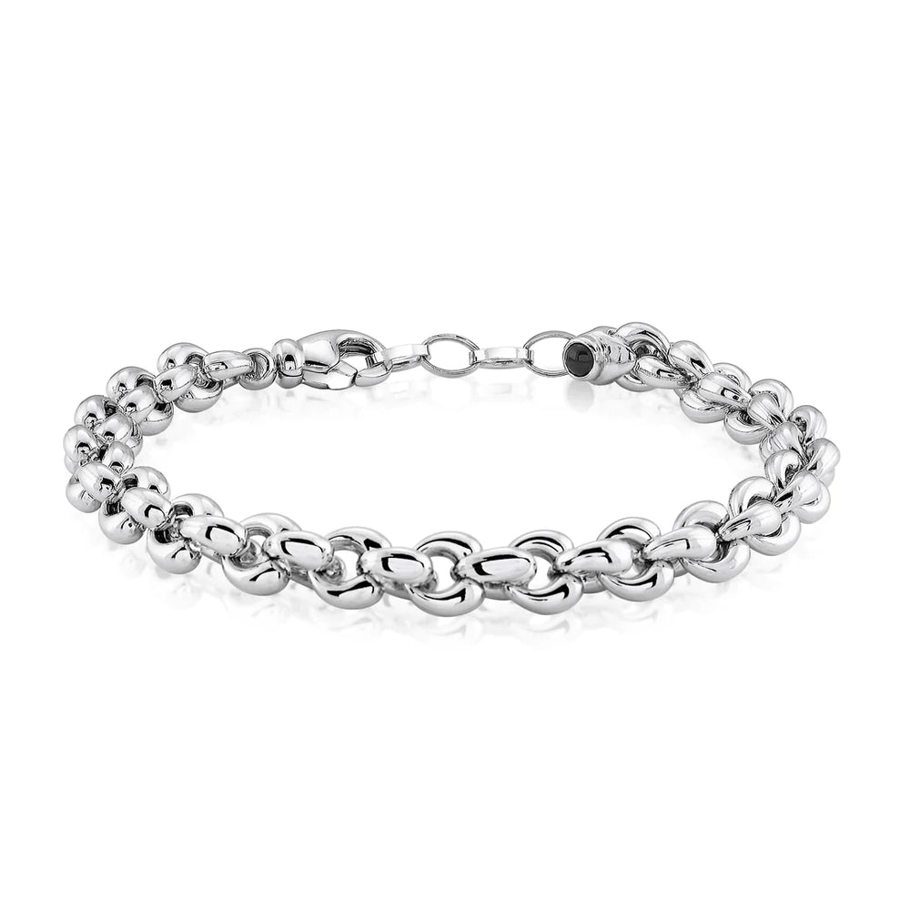 Miss Mimi Heart Shape Link Bracelet | Sterling Silver | ORLY Jewellers
