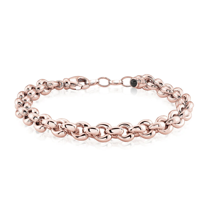 Miss Mimi Heart Shape Link Bracelet | Sterling Silver | ORLY Jewellers