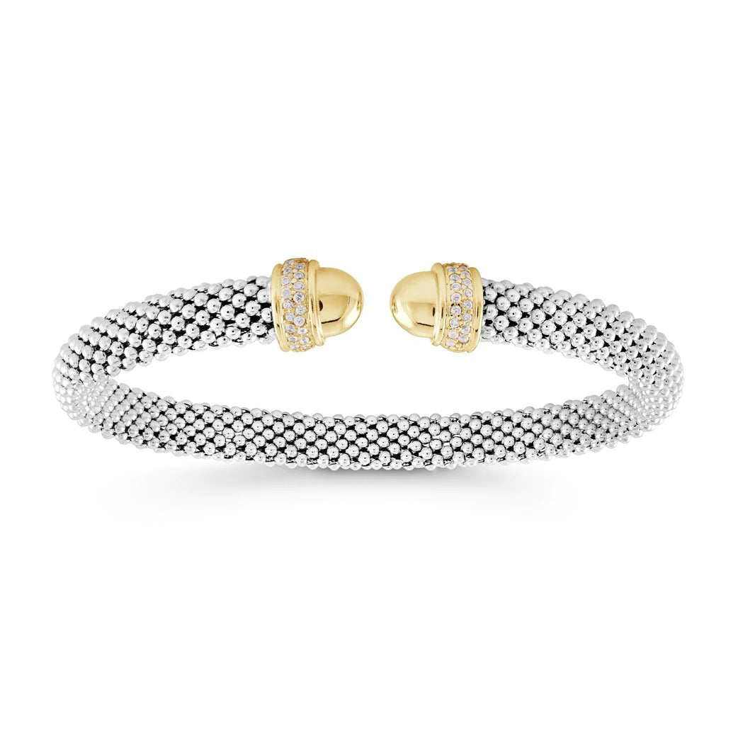 Miss Mimi Timeless Mesh Bangle | Sterling Silver | ORLY Jewellers