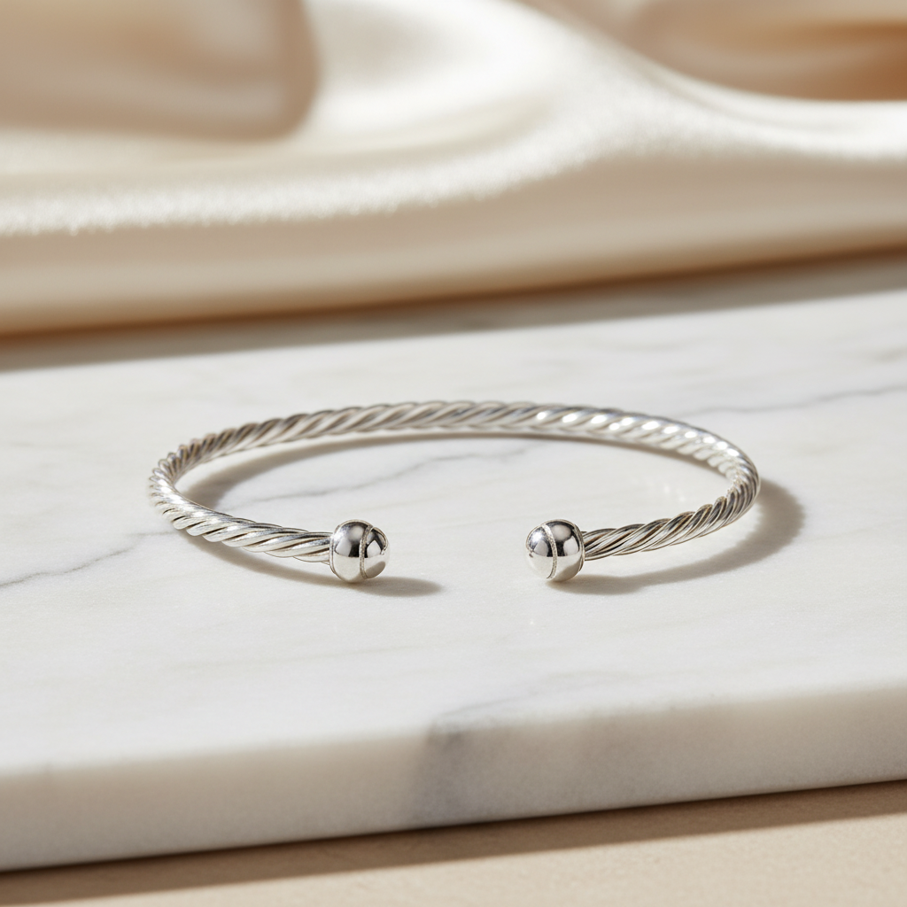 Miss Mimi Classic Mini Twist Bangle