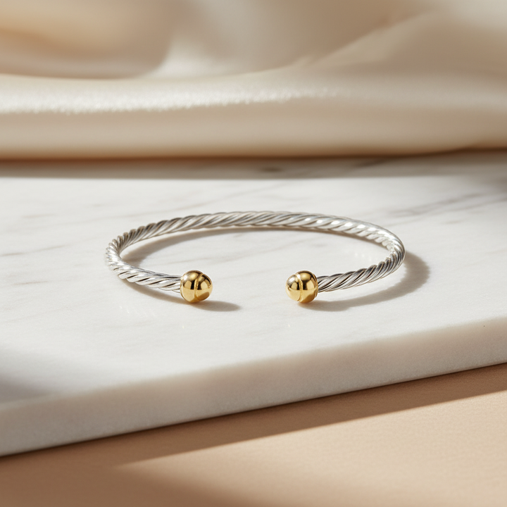 Miss Mimi Classic Mini Twist Bangle