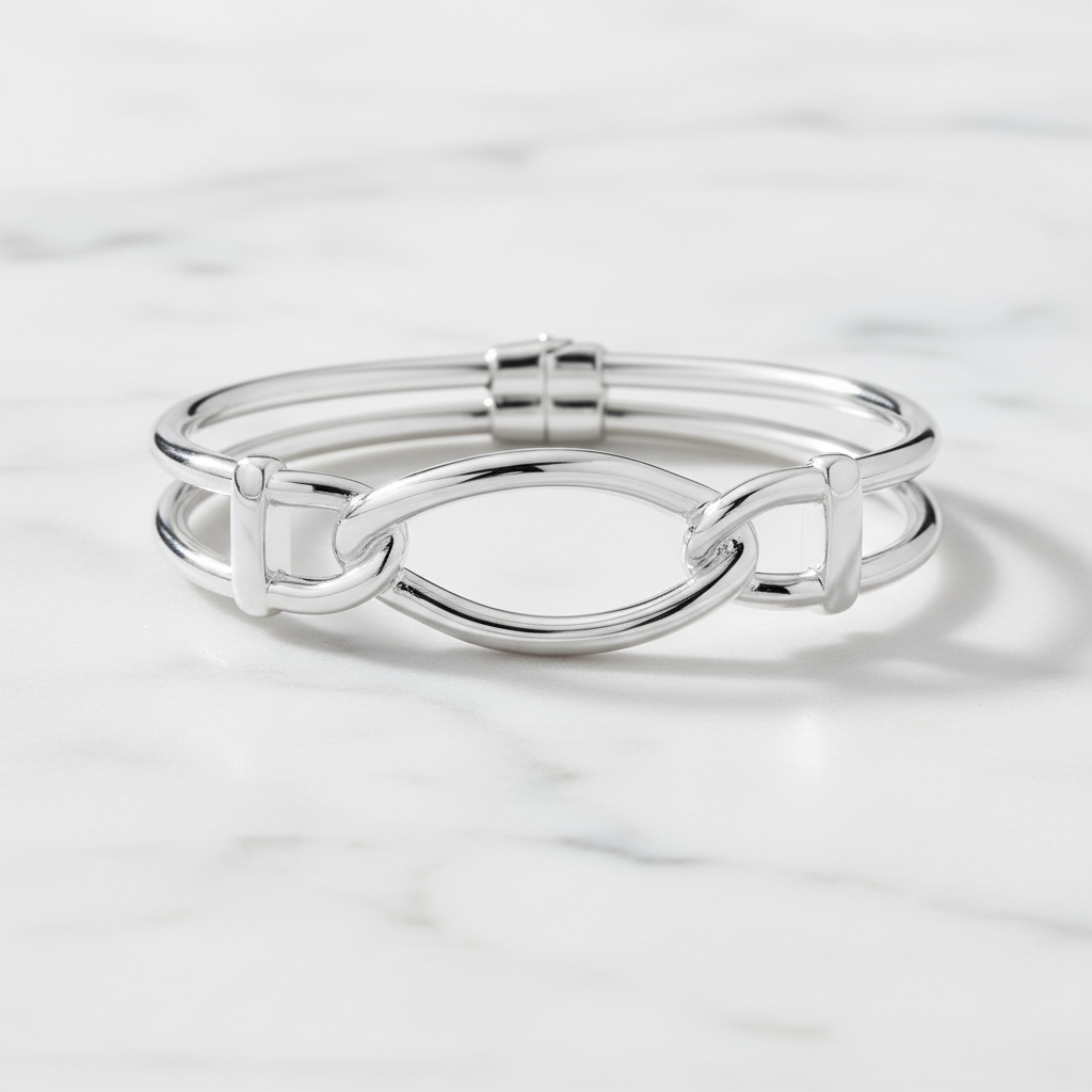 Miss Mimi Oval Link Bangle