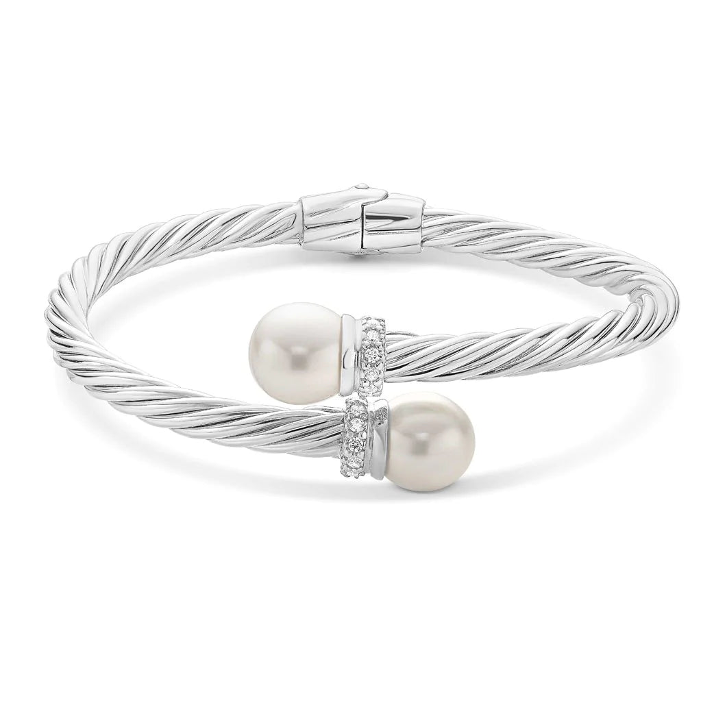 Miss Mimi Freshwater Pearl Crossover Bangle | ORLY Jewellers