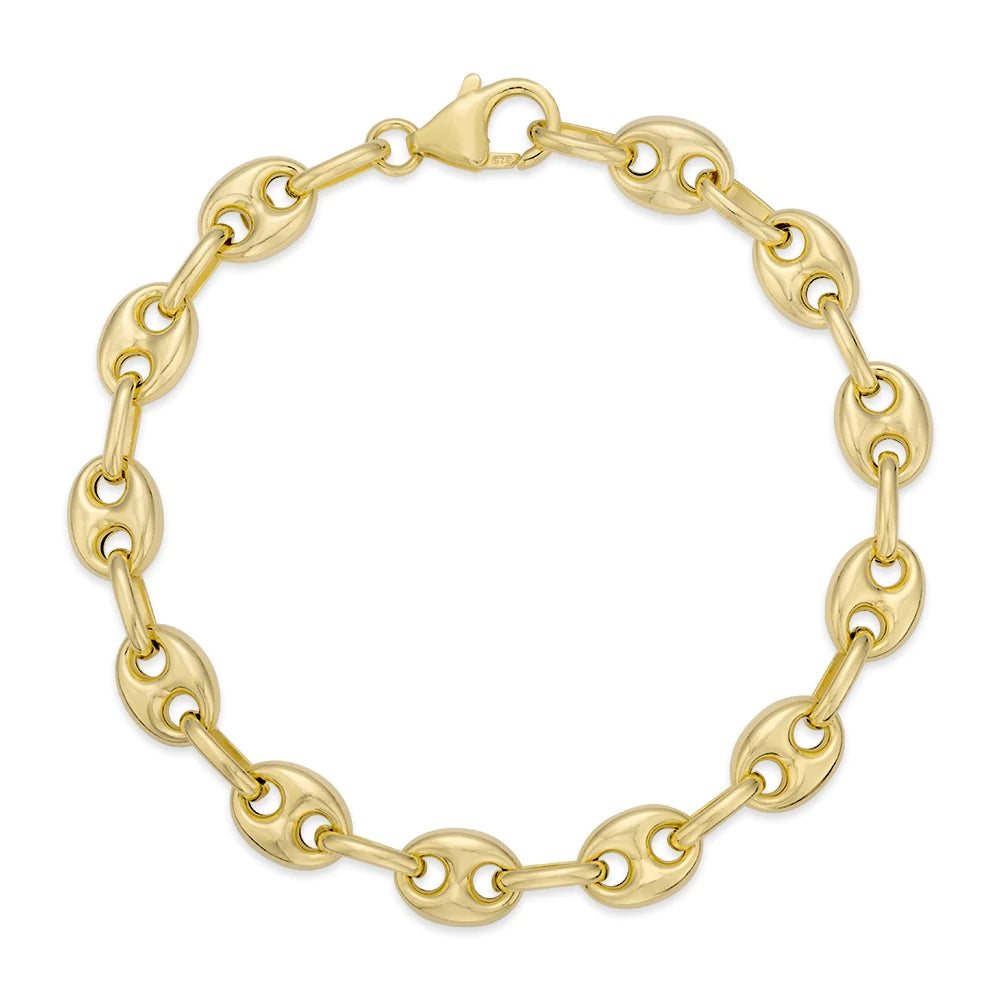 Miss Mimi Coffee Bean Bracelet | Sterling Silver | ORLY Jewellers