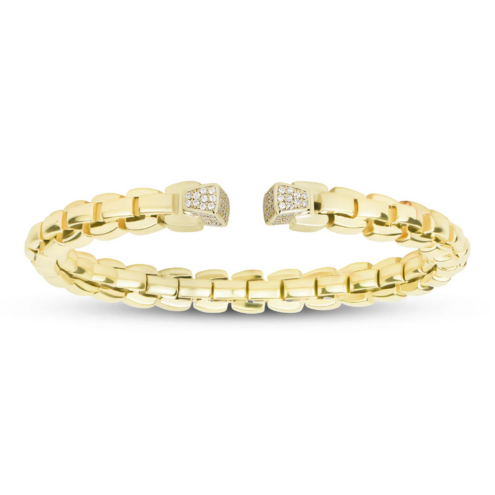 Miss Mimi Slip-On Flex Square Bangle