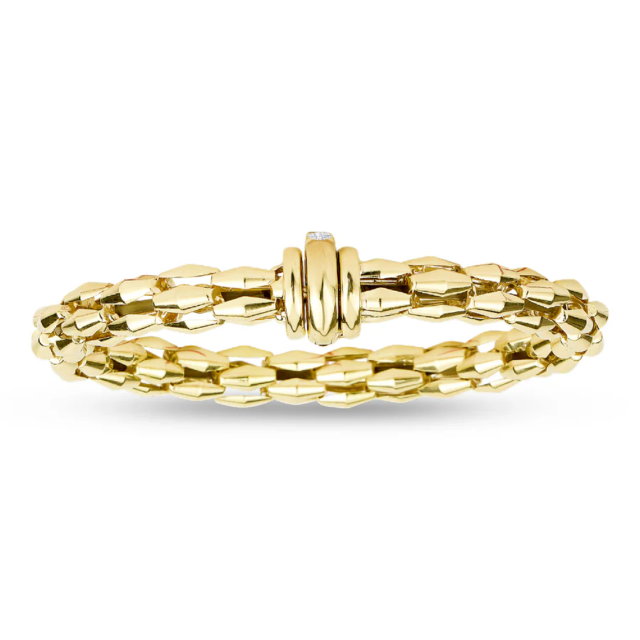 Miss Mimi Flex Bangle with Circular Clasp