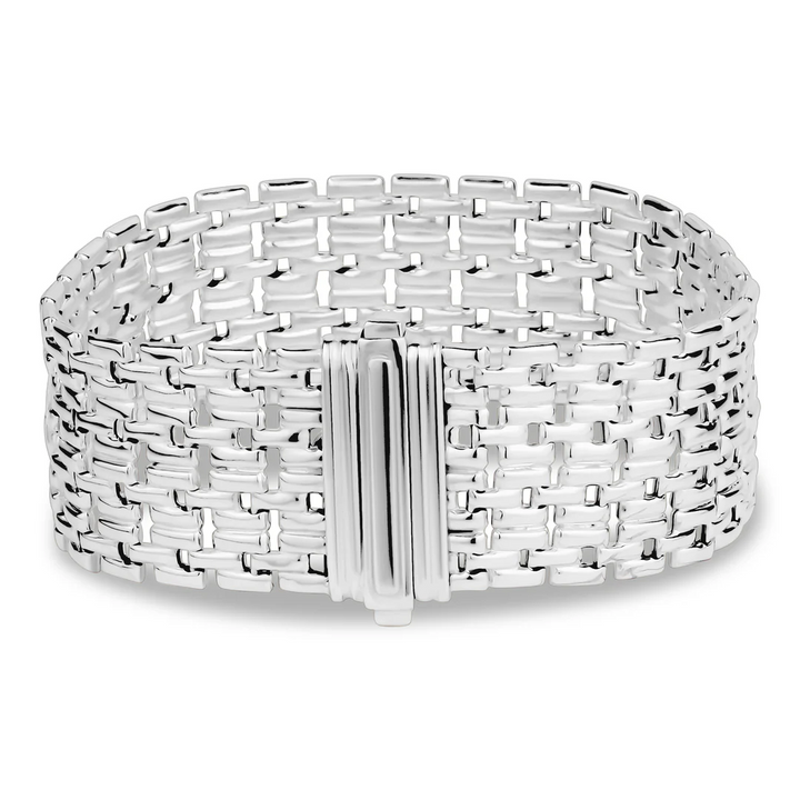 Miss Mimi 20mm Plain Square Link Bracelet