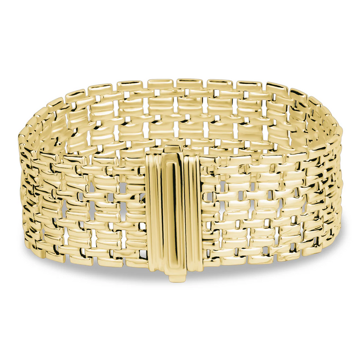Miss Mimi 20mm Plain Square Link Bracelet