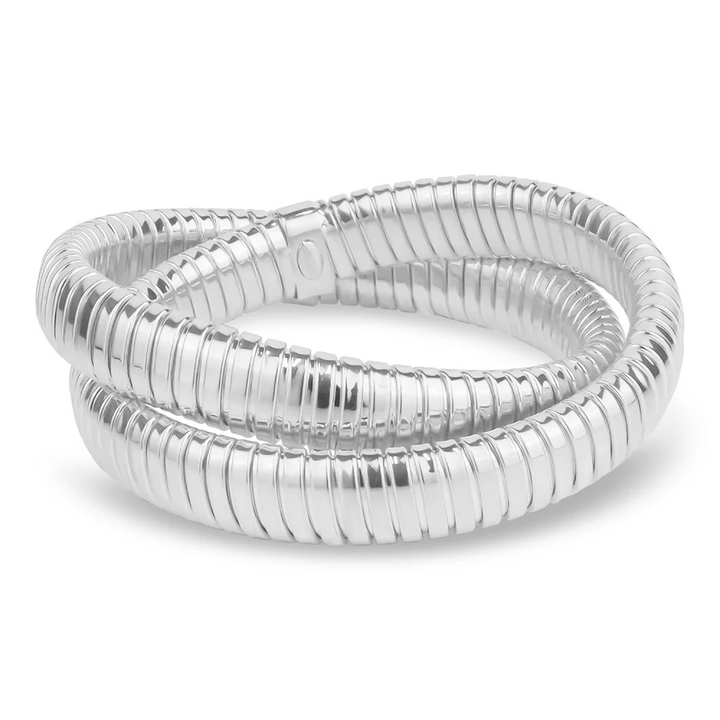Miss Mimi Stretch Silk 2 Wrap Bracelet