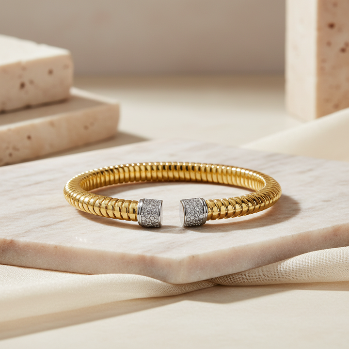 Miss Mimi Grooved Bangle