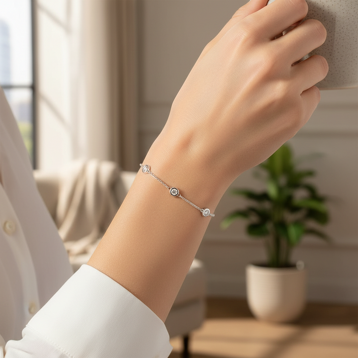 Miss Mimi Diamond by the Yard Bracelet